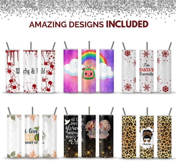 Christmas Tumbler wrap, 20oz Skinny Tumbler Png , Christmas Collage Grinch quotes Sublimation Designs Downloads - Skinny 20oz - PNG 2022